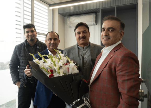 “Proud Team and Expanding Business: Grand Opening of Our New Officein Lahore “